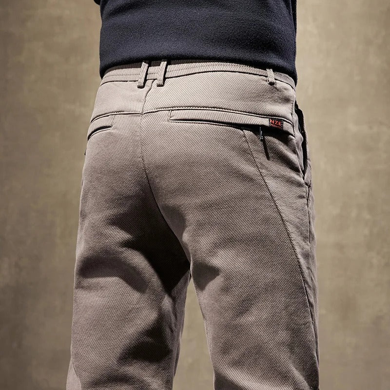 Comfortable Men's Relaxed Fit Pants with Pockets