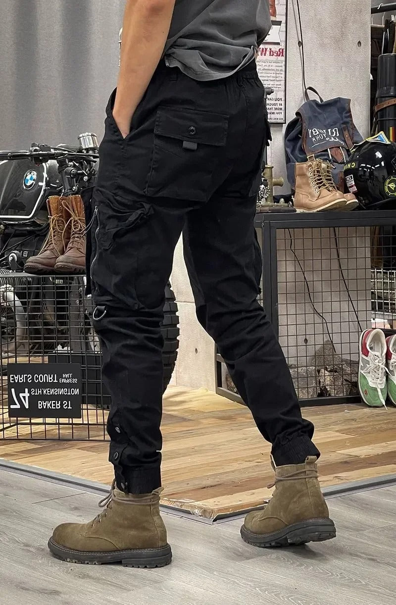 Men's Practical Pants with Multiple Pockets