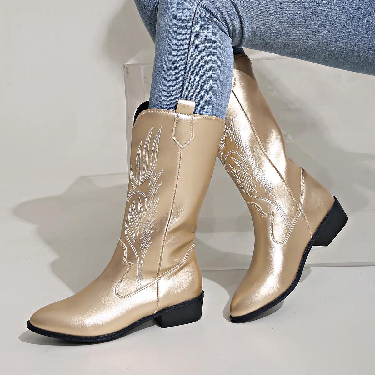 Carmen | Black Cowboy Boots for Women - Stylish Western Footwear 3