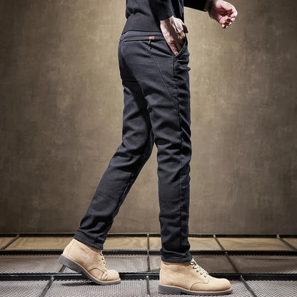 Comfortable Men's Relaxed Fit Pants with Pockets