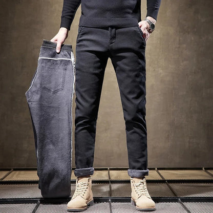 Comfortable Men's Relaxed Fit Pants with Pockets