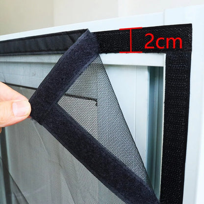 Easy Fit Magnetic Screen Door with Automatic Close