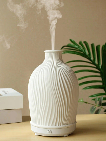 Stylish Aroma Diffuser & Humidifier in Ceramic Vase Design