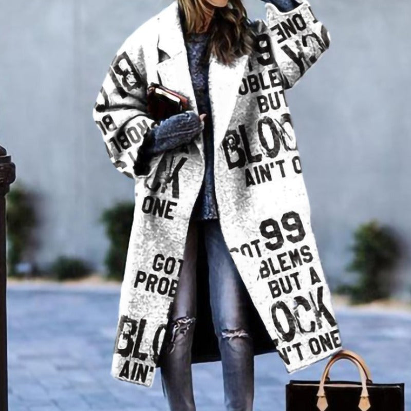 Classic Women's Oversized Trench Coat