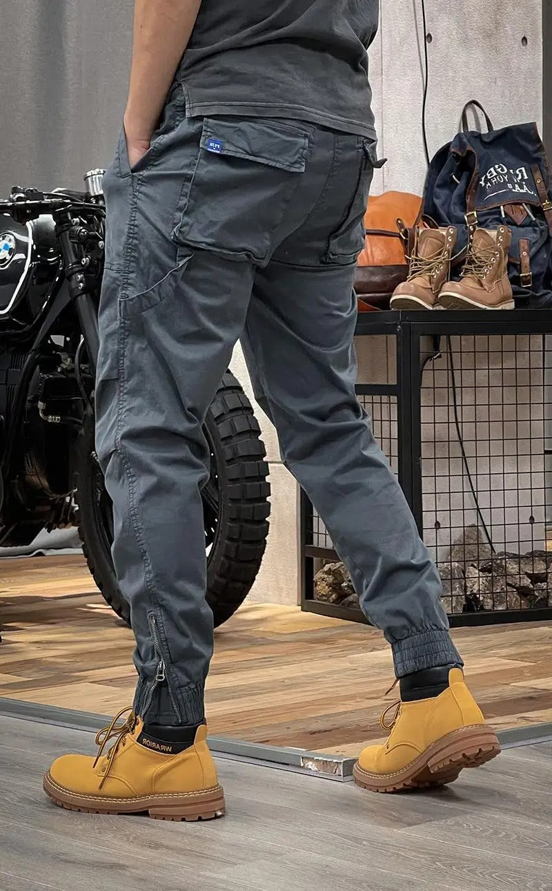 Men's Practical Pants with Multiple Pockets