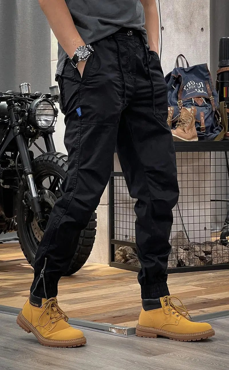 Men's Practical Pants with Multiple Pockets