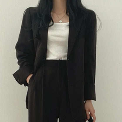 Classic Fit Jacket and Trousers Suit Set