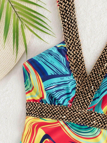 Women's Classic Halter Neck Swimwear