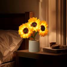 Bright Floral Desk Light