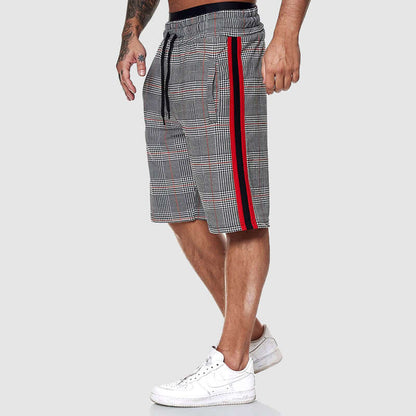 Casual Checked Waist Shorts for Men - Luxivelle