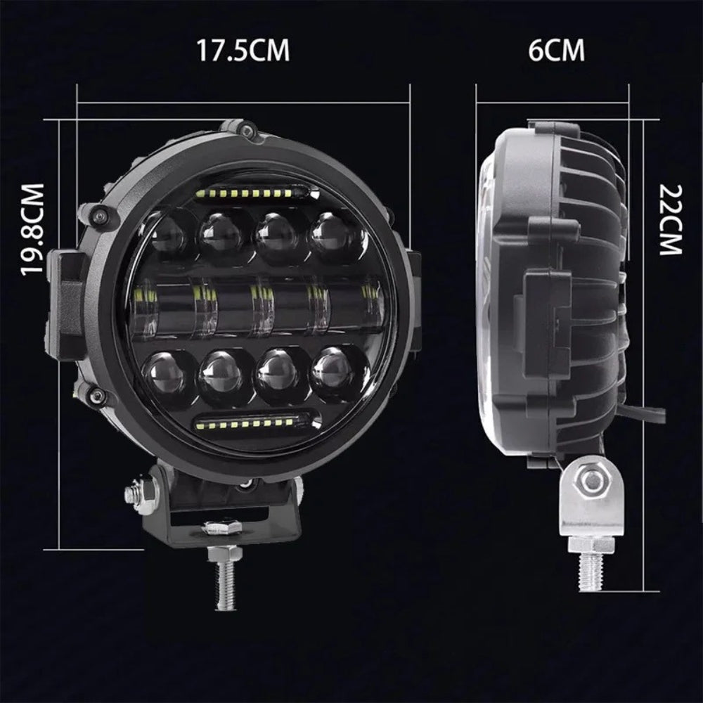 Bright 7 Offroad LED Car Spotlight