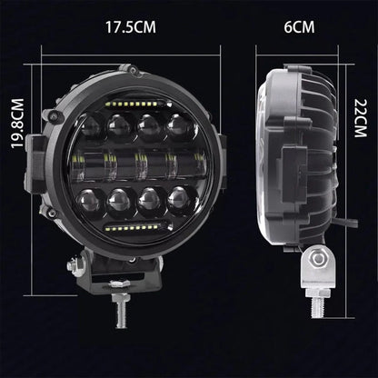 Bright 7 Offroad LED Car Spotlight