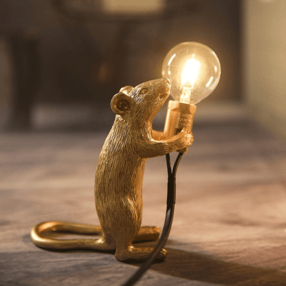 Fun Cartoon Mouse Desk Lamp - Luxivelle
