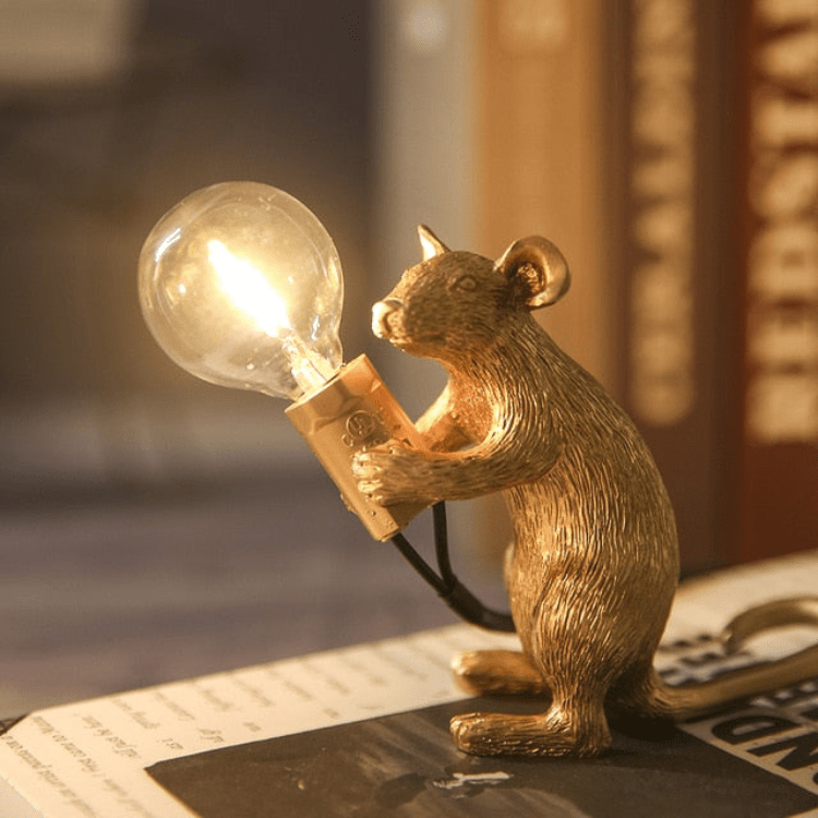 Fun Cartoon Mouse Desk Lamp