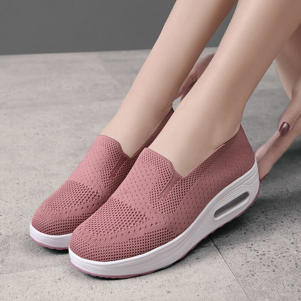 Casual Airy Women's Slip On Walking Shoes - Luxivelle