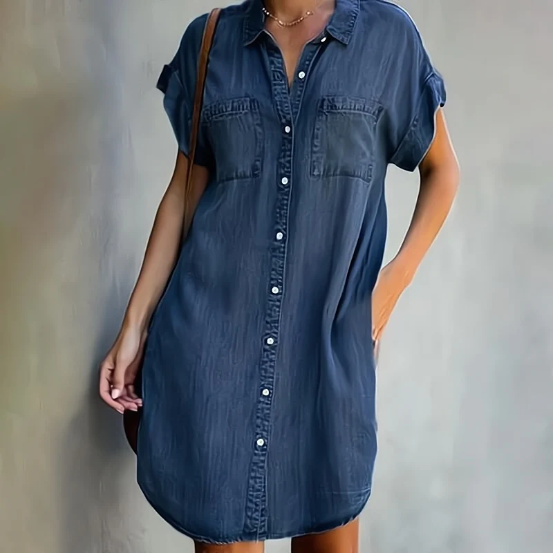 Ladies Classic Blue Jean Dress