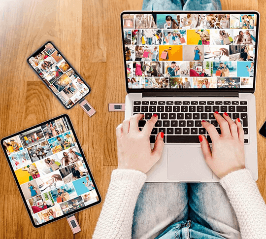 Mobile Backup Device for iPhone and Android Phones