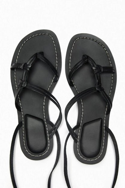 Ladies' Comfortable Espadrille Wedge Sandals - Luxivelle