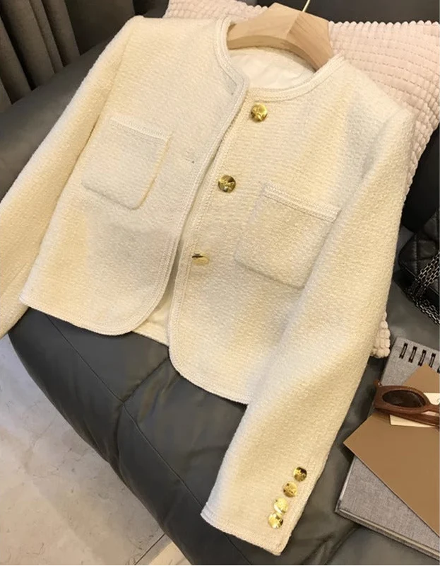 Alicia | Chic Tweed Blazer for Summer