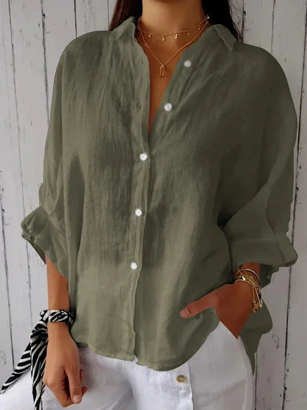 Breathable Casual Women's Summer Shirt - Luxivelle