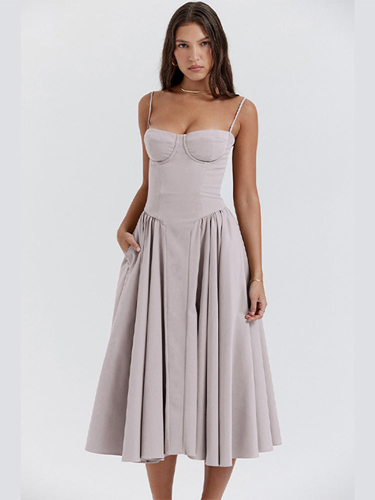 Chic Boho Maxi Tank Dress