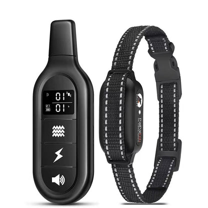 Durable Rechargeable 1000m Pet Training Collar - Luxivelle
