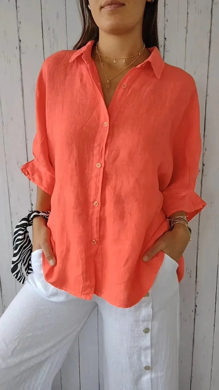 Breathable Casual Women's Summer Shirt