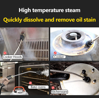 Heavy Duty 2800W Steam Cleaner for Home and Car