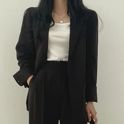 Ladies' Suit Jacket and Trousers Outfit