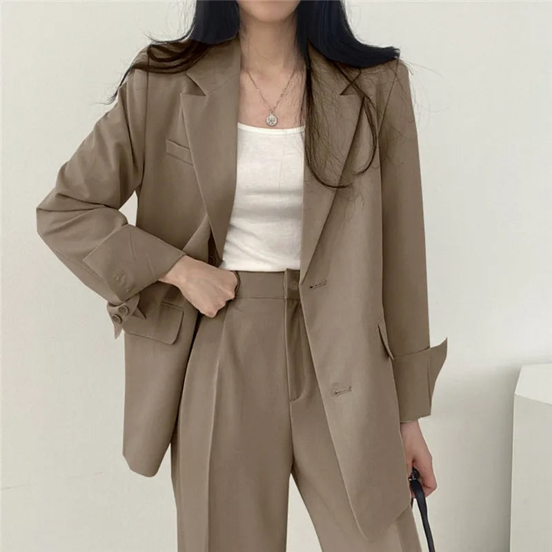 Ladies' Suit Jacket and Trousers Outfit