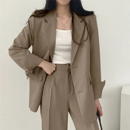Ladies' Suit Jacket and Trousers Outfit