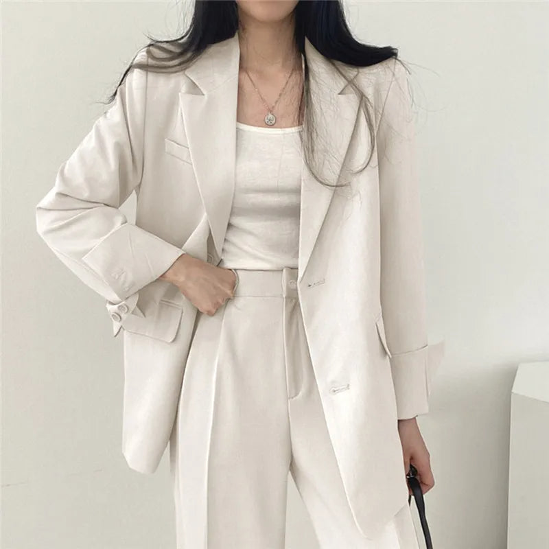 Ladies' Suit Jacket and Trousers Outfit