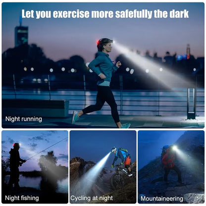 Bright Rechargeable LED Headlight for Outdoor Use