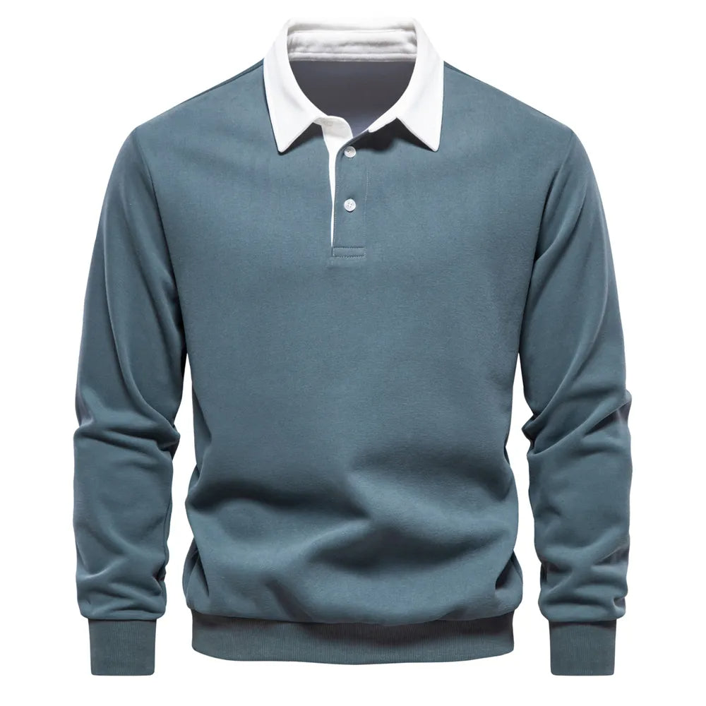 Men's Vintage Style Polo Shirt
