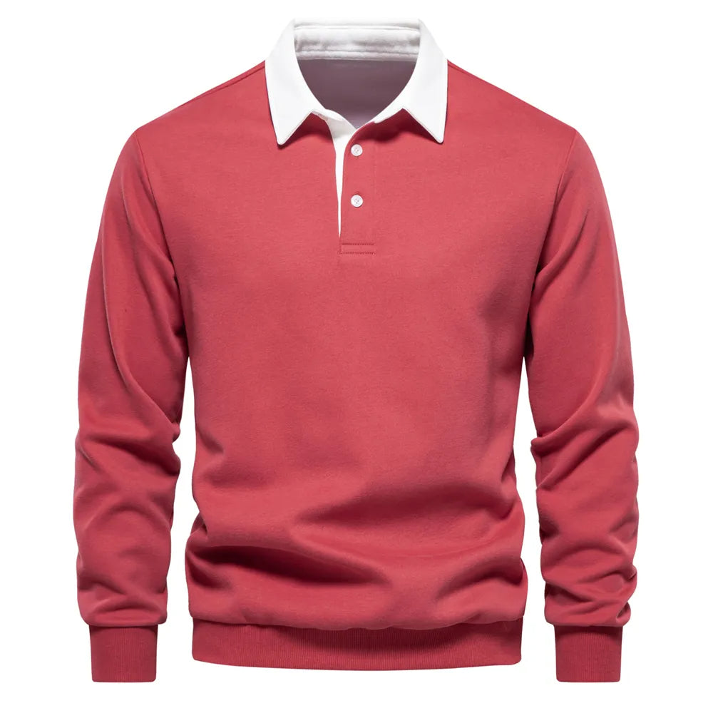 Men's Vintage Style Polo Shirt