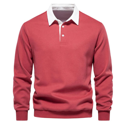 Men's Vintage Style Polo Shirt