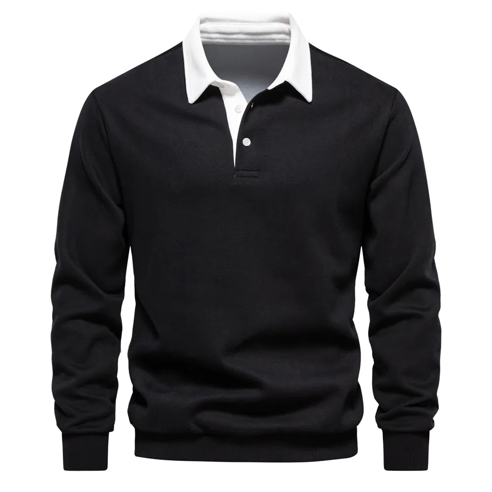 Men's Vintage Style Polo Shirt