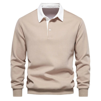 Men's Vintage Style Polo Shirt