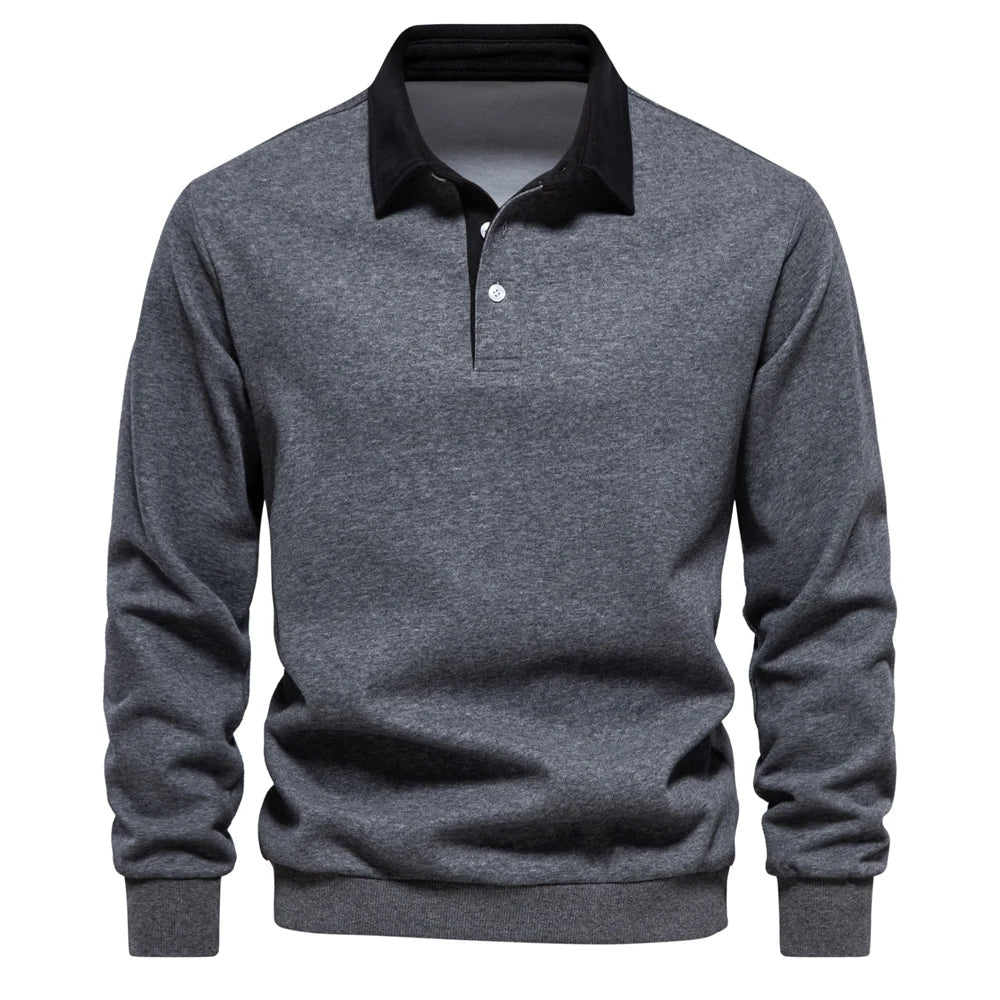 Men's Vintage Style Polo Shirt