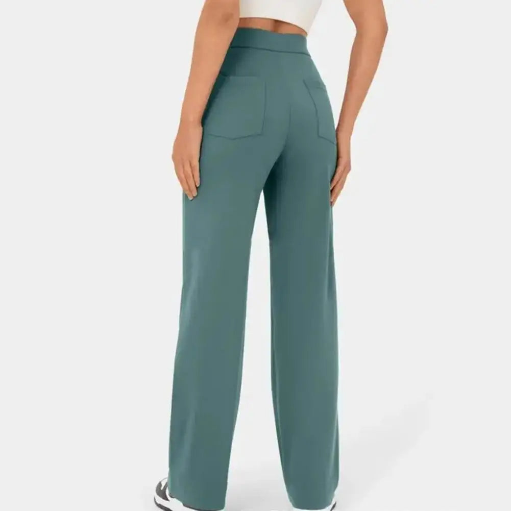Comfortable Loose Fit High Waist Trousers
