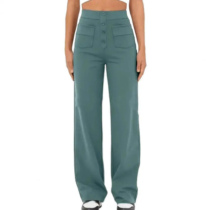 Comfortable Loose Fit High Waist Trousers