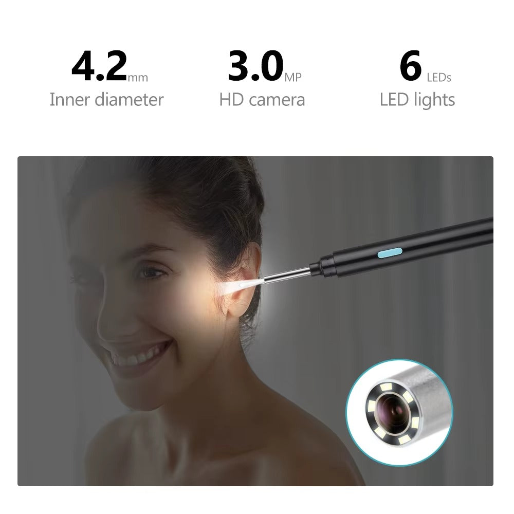 Precise LED Ear Cleaner with Camera