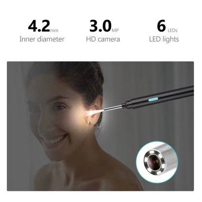 Precise LED Ear Cleaner with Camera