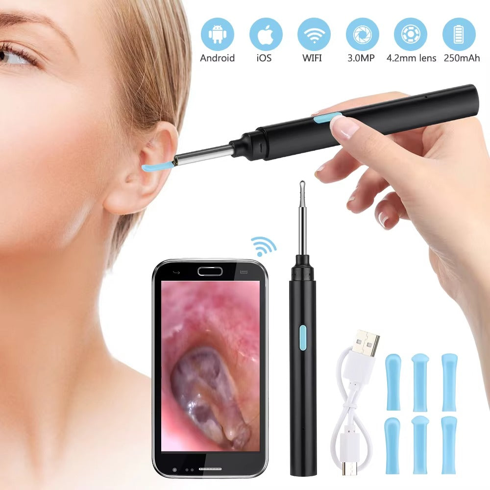 Precise LED Ear Cleaner with Camera - Luxivelle