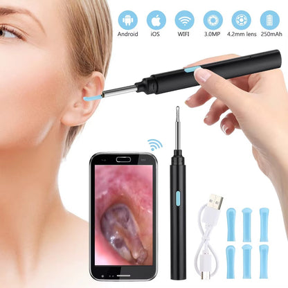 Precise LED Ear Cleaner with Camera - Luxivelle