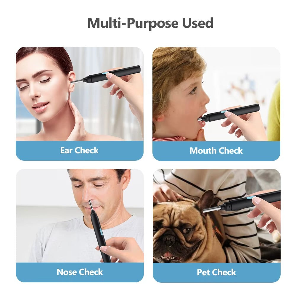 Precise LED Ear Cleaner with Camera