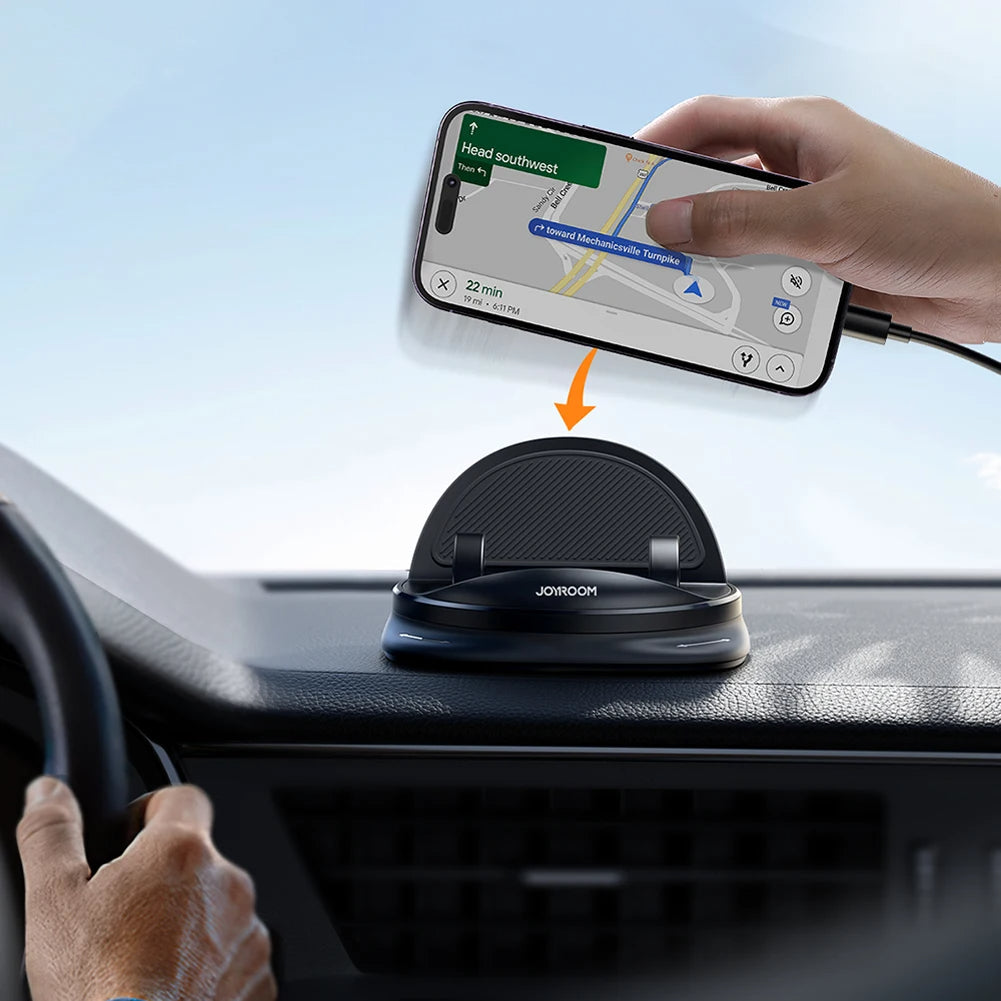 Universal Adjustable Car Phone Mount with 360° Rotation - Luxivelle
