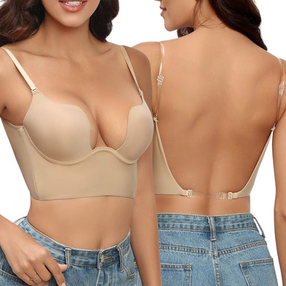 Comfortable Wireless Back Support Bra for Ladies