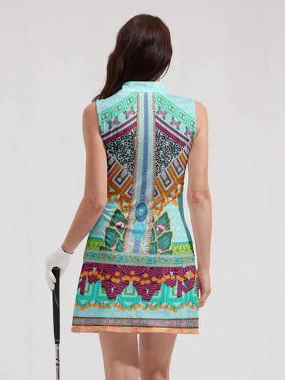 Women's Floral Sundress with UPF 50+ Protection