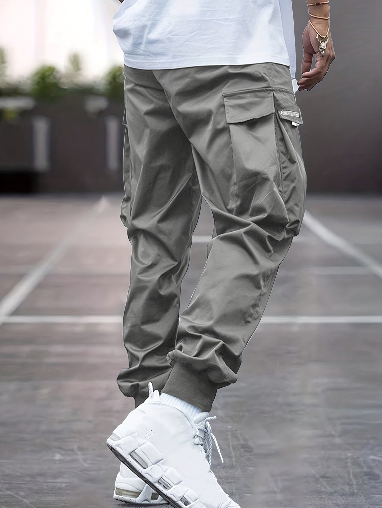 Tough Dark Utility Pants for Men - Luxivelle
